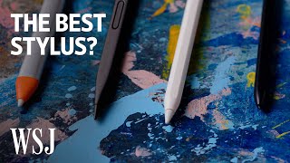 Apple Pencil vs Surface Pen vs Samsung S Pen The Best TabletStylus Combo  WSJ [upl. by Asiil]