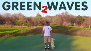 GREEN WAVES 2 – part 12 SURFSKATE Layback [upl. by Odrareve]