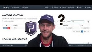 How to buy PIVX on Bittrex when wallet is under maintenance [upl. by Kipper118]