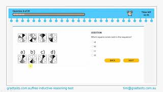 Free Inductive Reasoning Test 3 Question 4 [upl. by Einnahc]