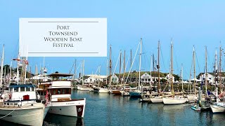 Port Townsend Wooden Boat Festival  Sailing  Sailboats [upl. by Aelber]