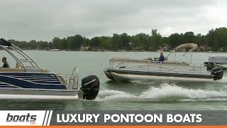 Luxury Pontoon Boats Maximum Relaxation [upl. by Gromme66]