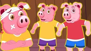 cinq petits cochons  chansons denfants en français  Five Little Piggies [upl. by Erreip]