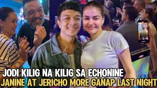 LOOK ECHONINE JANINE AT JERICHO MORE KAGANAPAN LAST NIGHT PARTY THANKS GIVING JODI KILIG NA KILIG [upl. by Aveer622]