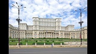 Worlds 2nd Largest Building Ceausescus Romanian Palace of Parliament [upl. by Neelrihs]