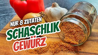 Schaschlik Gewürz aus nur 8 Zutaten  Rub selber machen [upl. by Stearn]