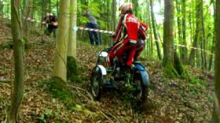 Steve Saunders  Mark Thornhill Europa Cup Sidecar Trial [upl. by Naimad]