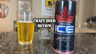 Molson Coors Canada Molson Ice Beer Review [upl. by Cirnek691]