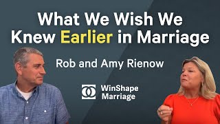 What We Wish We Knew Earlier in Marriage  Dr Rob amp Amy Rienow [upl. by Hgiel]