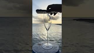 A sip of vacation… caymanislands winecollection championsleague wine [upl. by Oigolue]