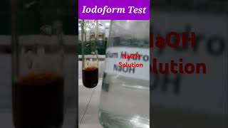 Iodoform Test for acetone class 12 chemistry [upl. by Rihana334]