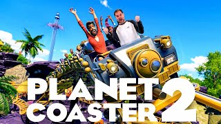 planet coaster 2 gameplay [upl. by Miharba]