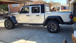 Jeep Gladiator EcoDiesel Fuel Filter Replacement [upl. by Tallia]