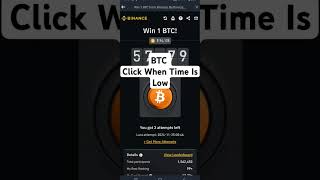 Earn Free Bitcoin Reward Daily binance bitcoin techwithtaimoor [upl. by Erlina]