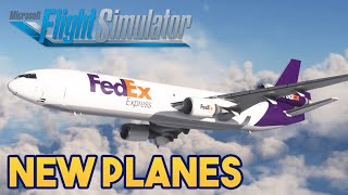 Microsoft Flight Simulator  NEW PLANES IN NOVEMBER [upl. by Elleved267]