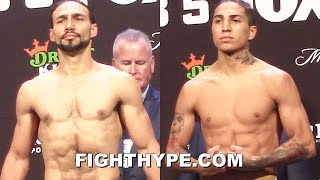 KEITH THURMAN SHOCKING WEIGHIN VS MARIO BARRIOS RIPPED THURMAN LIGHTER THAN quotSMALLERquot BARRIOS [upl. by Samantha]