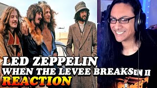 Led Zeppelin When The Levee Breaks Reaction [upl. by Eyr]