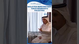 Anwar Ibrahim Tegaskan Malaysia Siap Berkomitmen Bantu Warga Palestina seusai Temui Wakil PM Qatar [upl. by Inanak]