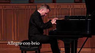 Haydn Piano Sonata in D major HobXVI37  Ilya Yakushev piano [upl. by Quickel]