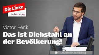 Das ist Diebstahl an der Bevölkerung [upl. by Amadas]