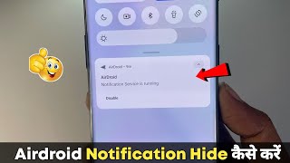 How to Hide Airdroid Notification  Airdroid Notification Disable [upl. by Bigg]