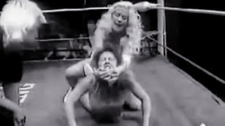 WWC WVR WILD WEST WRESTLING DEBBIE COMBS VS ROCKIN ROBIN 1987 FULLY REMASTERED SD 4K 60FPS [upl. by Yenahteb]