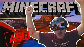 MASUK KE DUNIA TAMAN BERMAIN MINECRAFT  Minecraft Indonesia Samsung Odyssey VR [upl. by Atnahc]