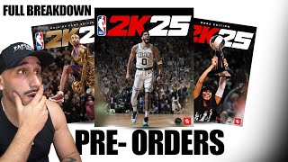 NBA 2K25 preorders FULL BREAKDOWN WHICH VERSION SHOULD YOU BUY  NBA 2K25 NEWS UPDATE [upl. by Noteek]