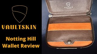 Finally A zipper wallet worth looking into Notting Hill by Vaultskin [upl. by Ssidnac]