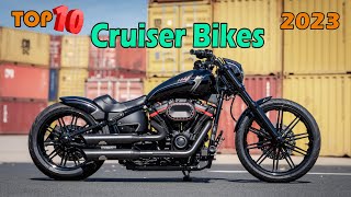 TOP 10 Cruiser Motorcycles 2023  and their Price [upl. by Alleira359]