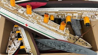 Will All these Ships from the Box sink or float Britannic Titanic Fitzgerald Review and Sinking [upl. by Naman659]