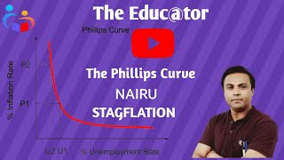 Phillips Curve  NAIRU STAGFLATION  Economics for Everyone theeducator128 [upl. by Nahoj577]