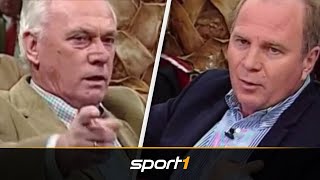 Uli Hoeneß im Doppelpass Der legendäre Streit mit Udo Lattek  SPORT1  CHECK24 Doppelpass [upl. by Aidahs]