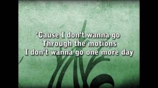 Matthew West  The Motions with Lyrics [upl. by Camel]