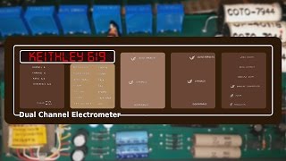 Keithley 619 2Channel Electrometer Repair and Calibration [upl. by Sadonia]