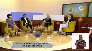 Diálogos en confianza Familia – Tristeza enojo y depresión en adolescentes 08022022 [upl. by Haodnanehs]