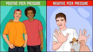 How to handle Peer Pressure as a Teenager  Positive Peer Pressure vs Negative Peer Pressure [upl. by Burbank126]