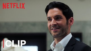 Lucifer Gets His Devil Face Back  Lucifer  Netflix India [upl. by Hamrah]