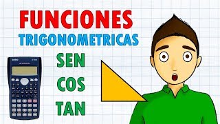 FUNCIONES TRIGONOMETRICAS Super facil  Para principiantes  Encontrar medida del lado [upl. by Nihcas]