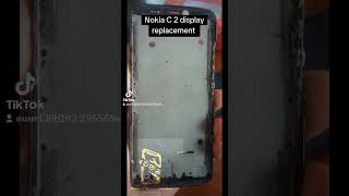 Nokia c2 display👍 replacementrepring samsungsmartphone tech repering [upl. by Ittak355]