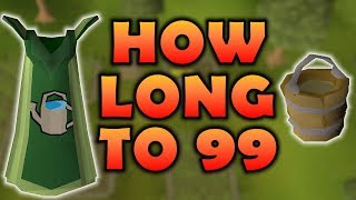 OSRS 99 Farming 2xp At A Time  How Long To 99  Old School Runescape [upl. by Wendt]