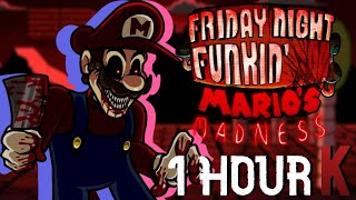 Its A Me Remastered  Friday Night Funkin FULL SONG 1 HOUR [upl. by Svetlana]