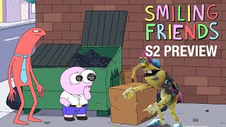 FIRST LOOK Smiling Friends Season 2  adult swim [upl. by Dorison]