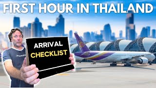 A Guide to Your First Hour in Bangkok Thailand [upl. by Ahsenek]