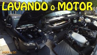 Como Lavar o Motor da Saveiro  Jader Vlog [upl. by Marcile]