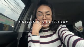 AYVLOG  Brothers Birthday ° ༘🎧⋆🖇₊˚ෆ [upl. by Arod316]