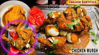 Chicken Murgh Mussallam Recipe In Tamil  English Subtitles  சிக்கன் முர்ஹ் முஸ்ஸல்லம்  Chicken [upl. by Attelliw]