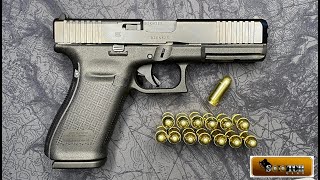 New Glock Gen 5 Model 21 MOS 45 ACP Review [upl. by Nehcterg499]