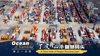 A closer look at NingboZhoushan port [upl. by Gnuh]