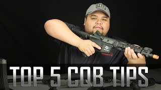 Top 5 CQB Tips  Airsoft GI [upl. by Busch]